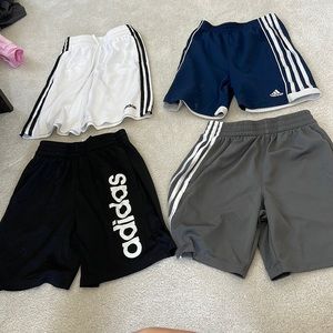 Assortment of Adidas boy shorts
